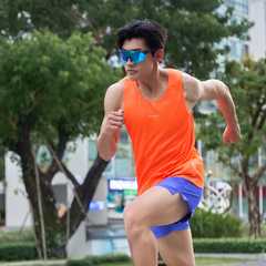 Áo Thun Thể Thao Chạy Bộ Nam MOTIVE Men Simple Color Singlet - Màu Cam