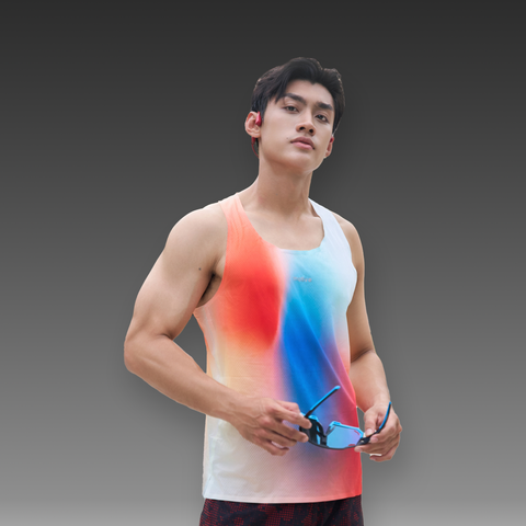 [Nam] Áo Thun Thể Thao Chạy Bộ Nam MOTIVE Men Airwear Singlet (37g) - (Màu Cam)