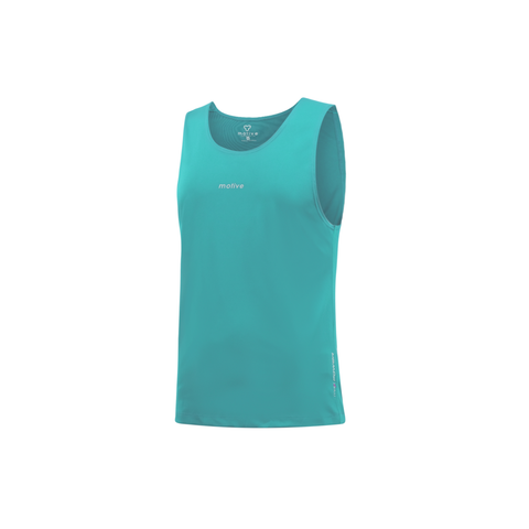 Áo Thun Thể Thao Chạy Bộ Nam MOTIVE Men Simple Color Singlet - Màu Xanh Ngọc