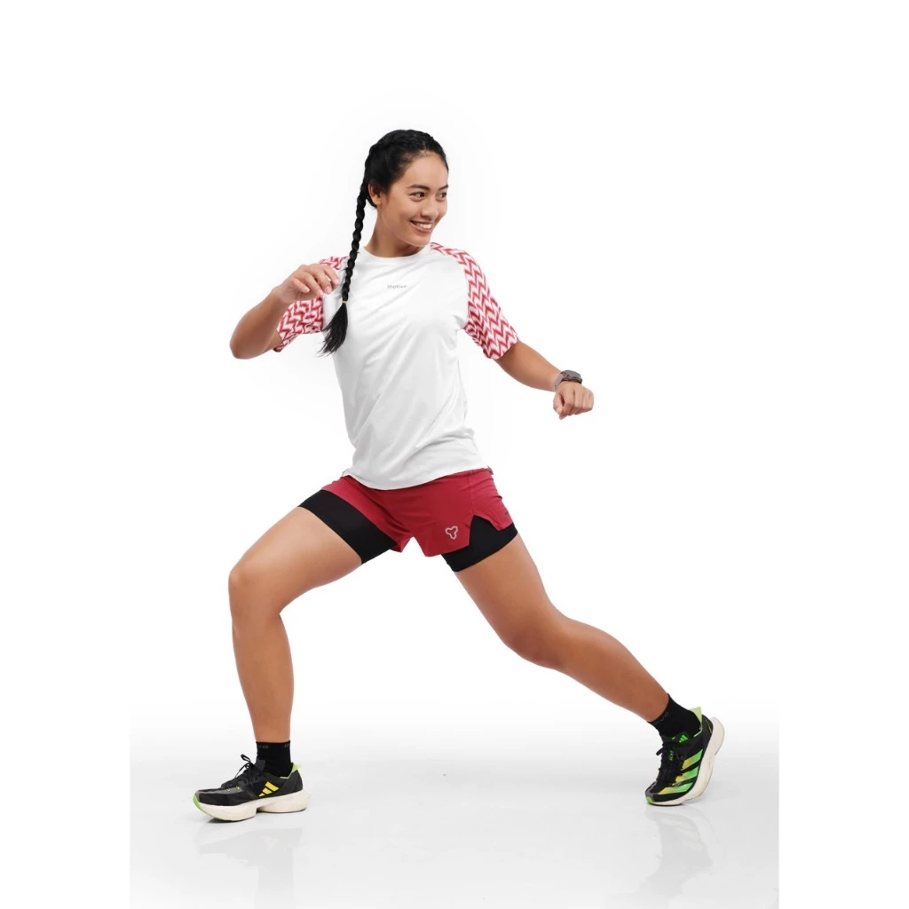 QUẦN SHORT NỮ SM201 -  ĐỎ