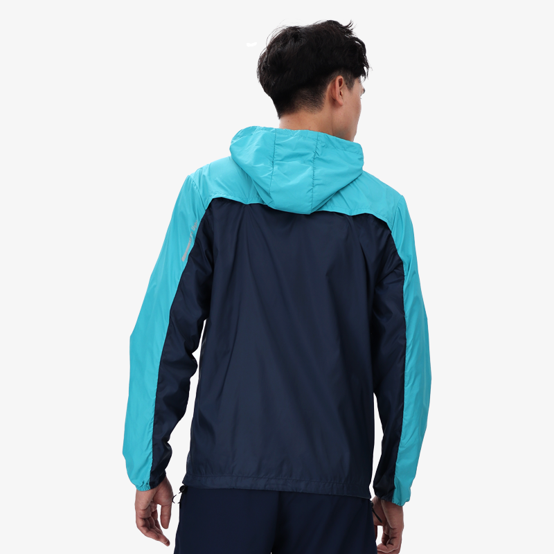 Áo Khoác Thể Thao UNISEX MOTIVE JACKET Supper Light - Màu Xanh phối