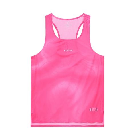 Áo Thun Thể Thao Chạy Bộ Nữ MOTIVE WOMAN Race Singlet (49g) - (Màu Hồng)