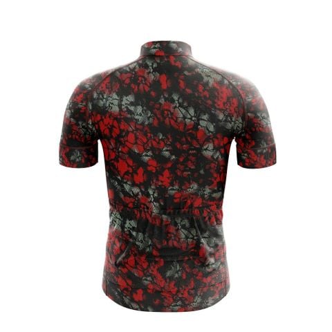 [Nam] Áo Thun Thể Thao Đạp Xe Nam MOTIVE MEN CYCLING ENDURO - Đỏ Họa Tiết