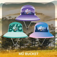 Mũ rộng vành Thể Thao Motive Bucket Hat - BST [THE NEW GAME - MOTIVE x DALAT ULTRA TRAIL]