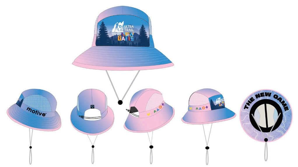 Mũ rộng vành Thể Thao Motive Bucket Hat - BST [THE NEW GAME - MOTIVE x DALAT ULTRA TRAIL]