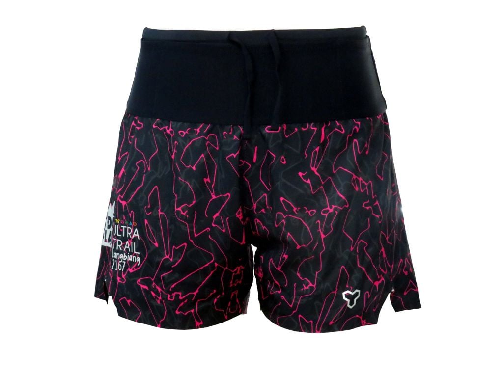 [NAM] Quần Short Thể Thao Chạy Bộ Nam Đa Năng MOTIVE MEN SHORT BELT Màu Đen Họa Tiết - BST [THE NEW GAME - MOTIVE x DALAT ULTRA TRAIL]