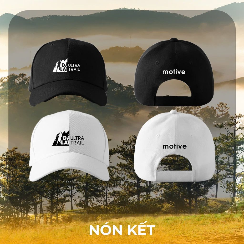Nón/ Mũ Thể Thao Thời Trang MOTIVE Fashion Cap -  BST [THE NEW GAME - MOTIVE x DALAT ULTRA TRAIL]