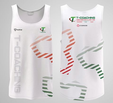[T-Coaching PRO CLASS] Áo Thun Thể Thao Chạy Bộ Singlet