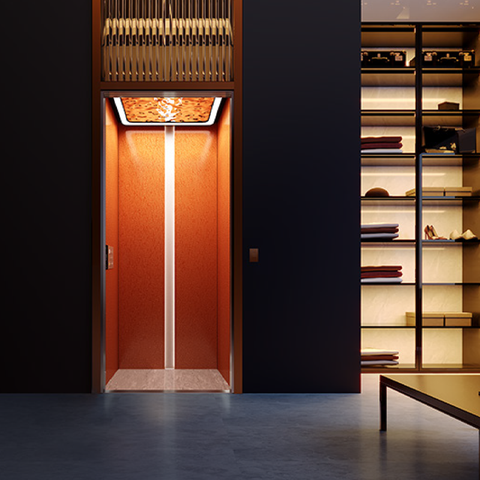  NK01 - Thang máy không cần hố pit TKE 