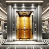  TK02A - Thang máy Tecno SP820S1 - Không phòng máy, không hộp số 