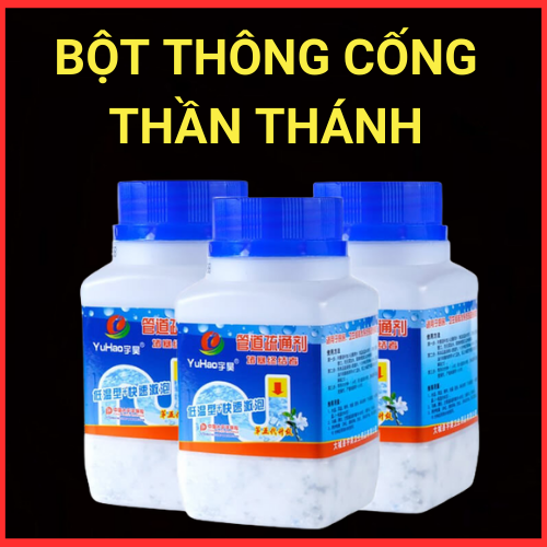 Bột Thông Cống Yuhao Cực Mạnh - Thông Sạch Mọi Tắc Nghẽn
