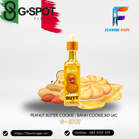 Juice G-Spot Peanut Butter Cookie | G-Spot Eliquid 60ml