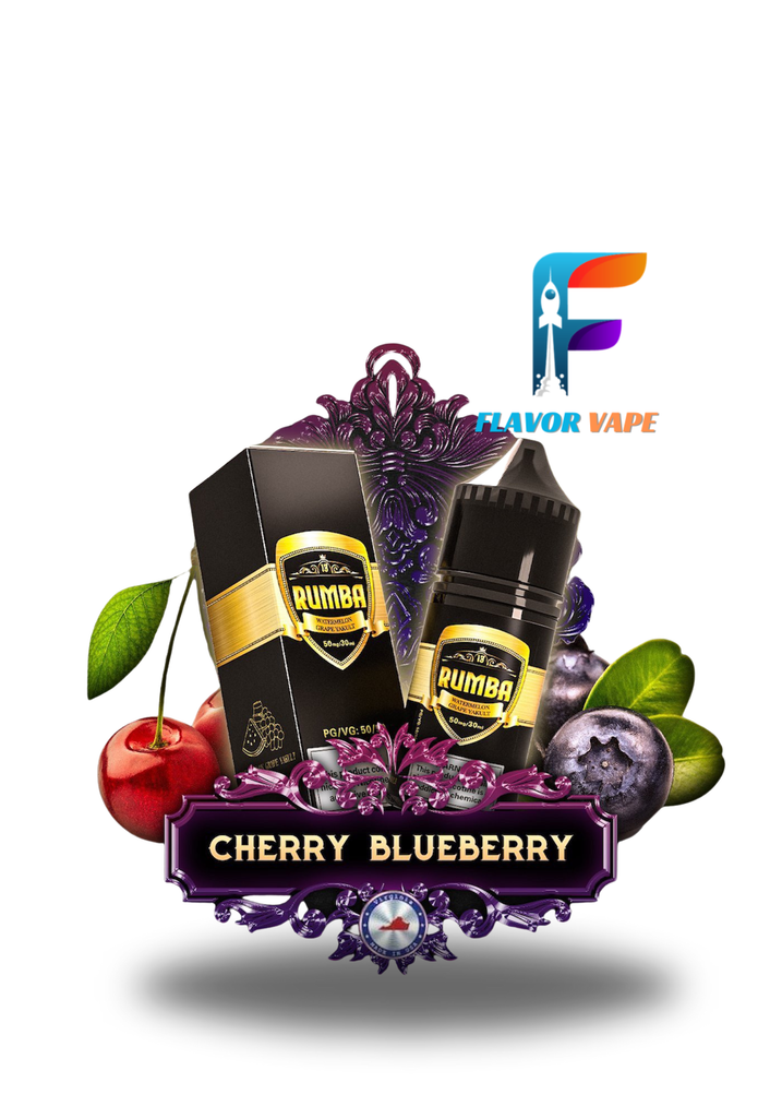 Juice Rumba Cherry Blueberry Salt Nic ( Cherry Việt Quất )