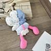 Dây buộc tóc búp bê dễ thương - H387 ( CHÂN HỒNG )
