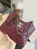 Túi Chanel hot hit kèm dây tag - ĐỎ - V315 ( HÀNG SALE KHÔNG ĐỔI TRẢ DƯỚI MỌI HÌNH THỨC )