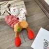 Dây buộc tóc búp bê dễ thương - H386 ( CHÂN ĐỎ )