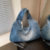 Túi xách jeans kẹp nách phong cách cá tính - A2