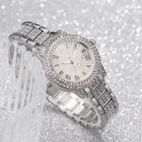  Đồng hồ kết đá mặt tròn số la mã - DH3 