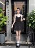 Đầm 2s hoa nhí đính nơ đen - H99 (S <64, M <68)