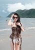 Áo quây cúp ngực da báo siêu chất - T9