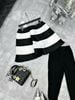 Set áo quây cúp kẻ mix quần legging hot hit - T49