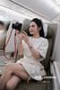 Set áo cộc tay cổ tròn phối chân váy ngắn xòe - T78 (EO S<68, M<72)