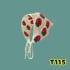Khăn len trùm đầu dễ thương mùa hè - DÂU ĐỎ - T115