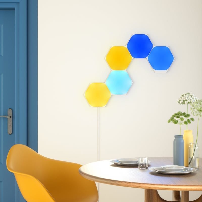 Đèn thông minh Nanoleaf Shapes Lục Giác 5 ô đèn (bộ khởi động)