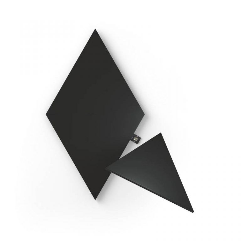 Đèn thông minh Nanoleaf Ultra Black Shapes Tam Giác 3 ô đèn (bộ mở rộng)