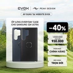 Ốp lưng Peak Design Everyday Case cho Samsung S24 Ultra - Midnight