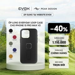 Ốp lưng Peak Design Everyday Loop Case V2 - iPhone 15 Pro Max