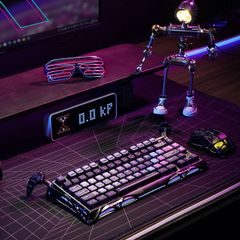 Bàn phím Gaming Gravastar Mercury K1 Pro Special Edition - Cyberpunk