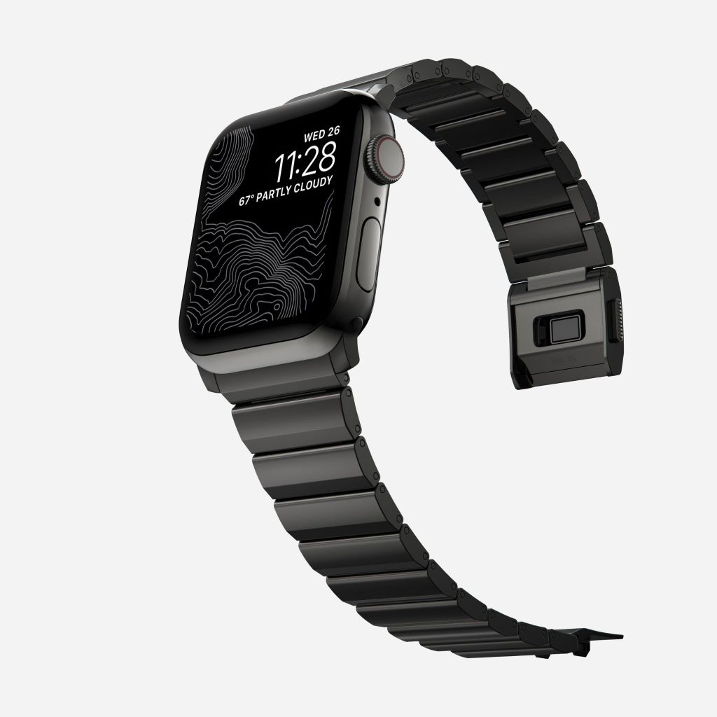 Dây đeo Nomad Stainsteel cho Apple Watch Series (41/42/46/49mm)