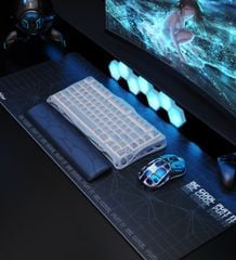 Bàn phím Gaming Mercury Gravastar K1 Lite - Snow White