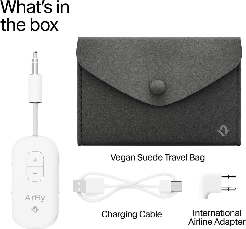 Thiết bị phát Bluetooth cho tai nghe Twelve South AirFly Pro 2 (Deluxe)
