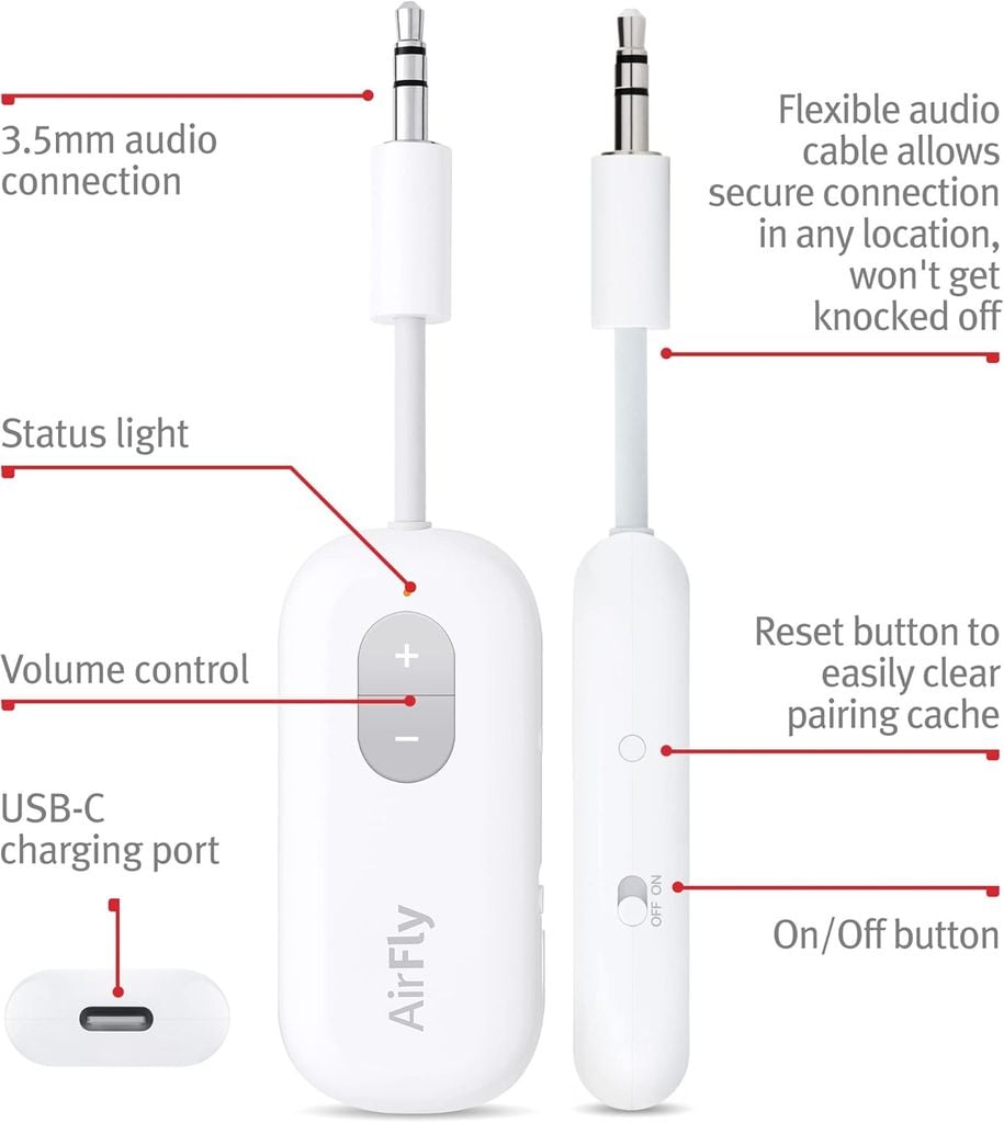 Thiết bị phát Bluetooth cho tai nghe Twelve South AirFly SE