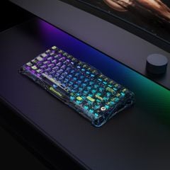 Bàn phím Gaming Gravastar Mercury K1 Lite - Transparent Black