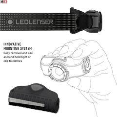 Đèn pin đội đầu Ledlenser MH3