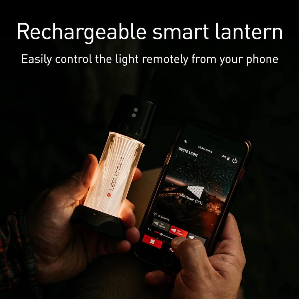 Đèn pin cắm trại Ledlenser ML 6 Connect WL