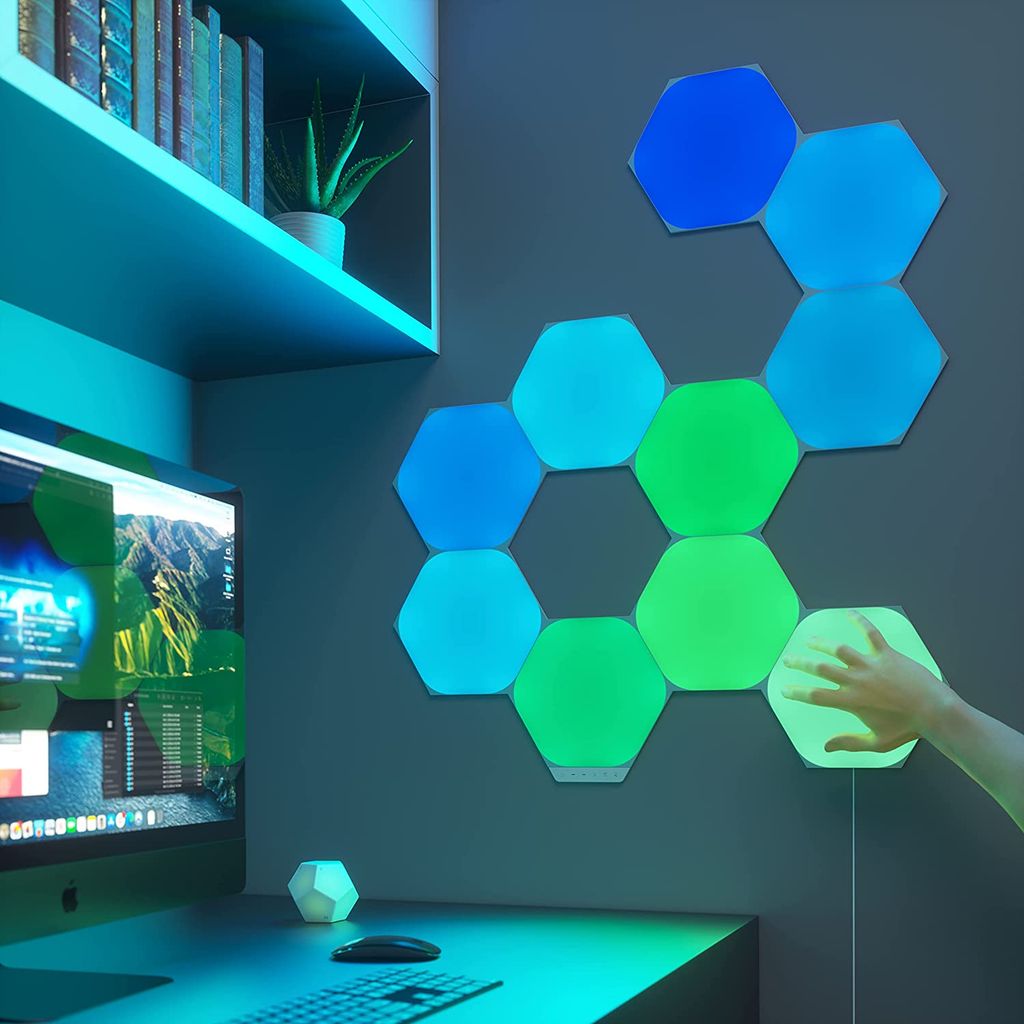 Đèn thông minh Nanoleaf Shapes Lục Giác 9 ô đèn (bộ khởi động)