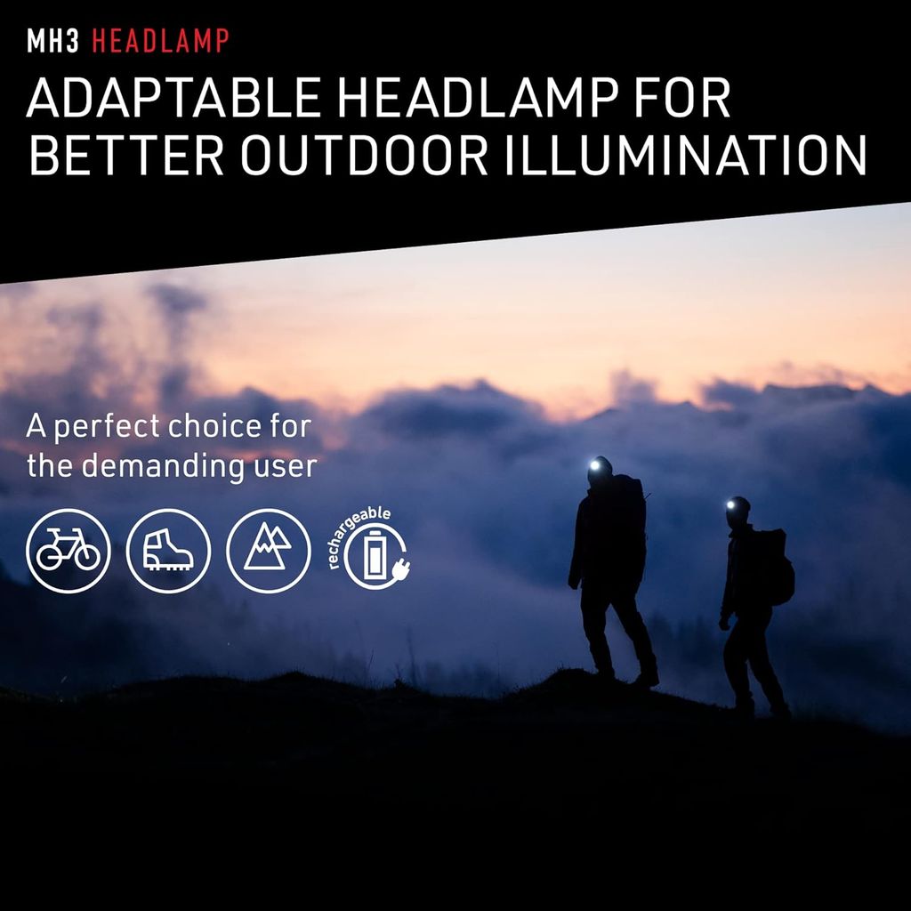 Đèn pin đội đầu Ledlenser MH3