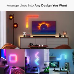 Đèn thông minh Nanoleaf Lines Squared 4 thanh đèn (bộ khởi động)