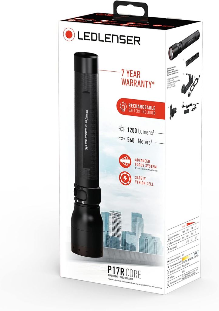 Đèn pin Ledlenser P17R Core