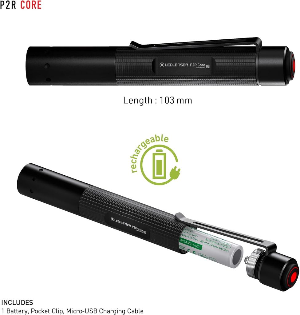 Đèn pin Ledlenser P2R Core