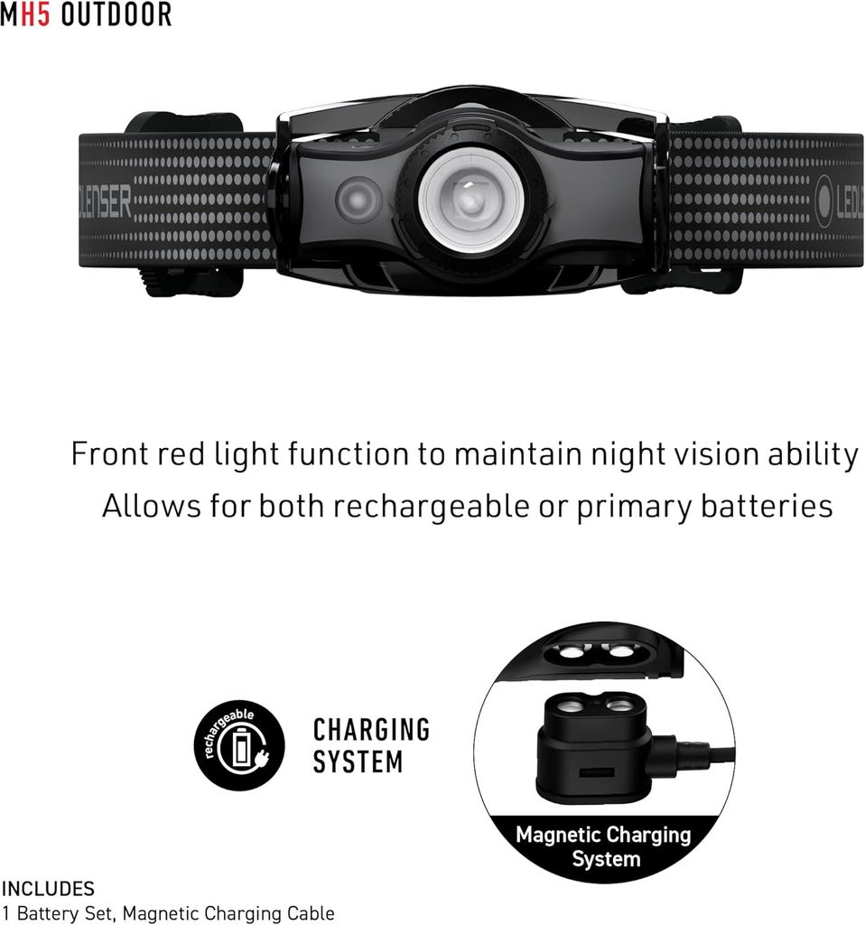 Đèn pin đội đầu Ledlenser MH5