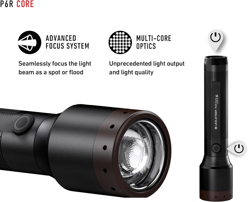 Đèn pin Ledlenser P6R Core