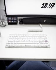 Bàn phím Gaming Mercury Gravastar K1 Lite - Snow White