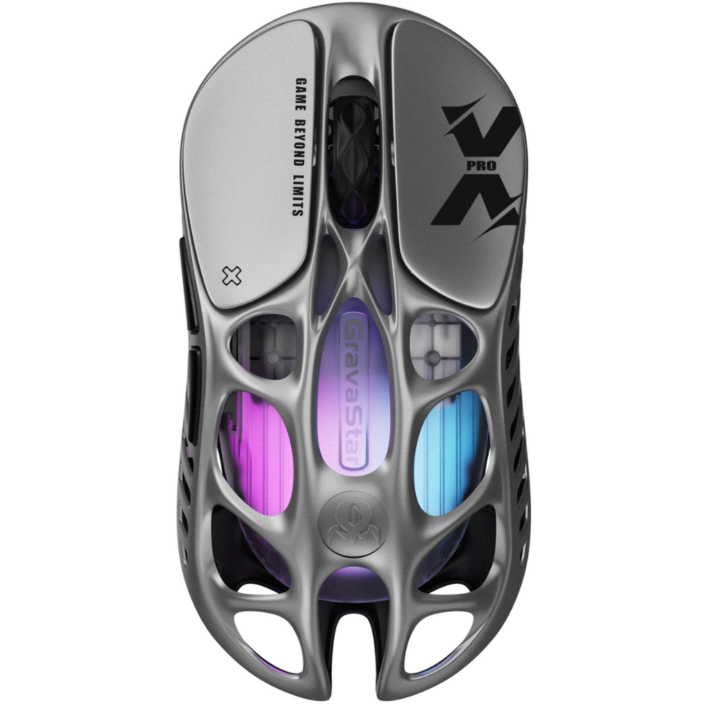 Chuột không dây Gaming GravaStar Mercury X Pro (kèm Dongle 8K)