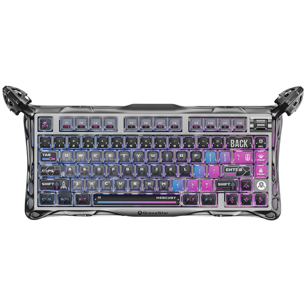 Bàn phím Gaming Gravastar Mercury K1 Pro Special Edition - Cyberpunk