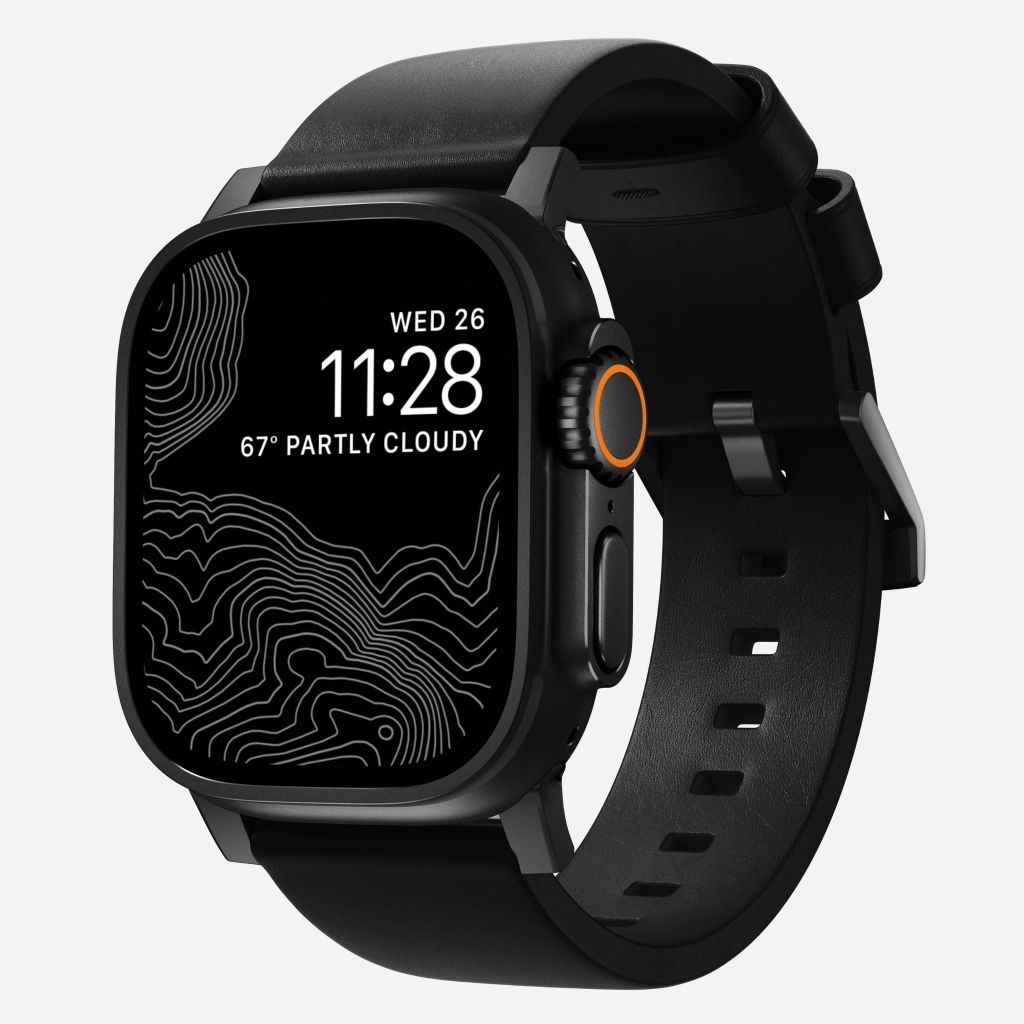 Dây đeo Nomad Modern Band cho Apple Watch Series (Ultra/41/42/46mm) - Da Nomad